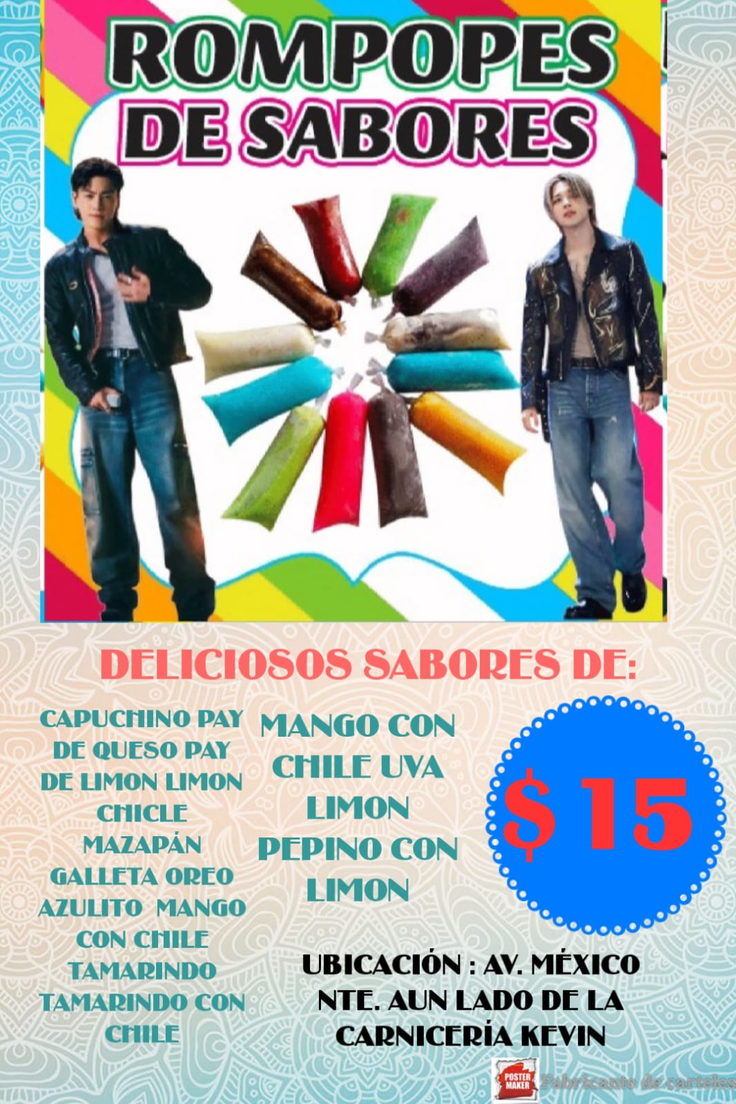 Rompopes de sabores portada