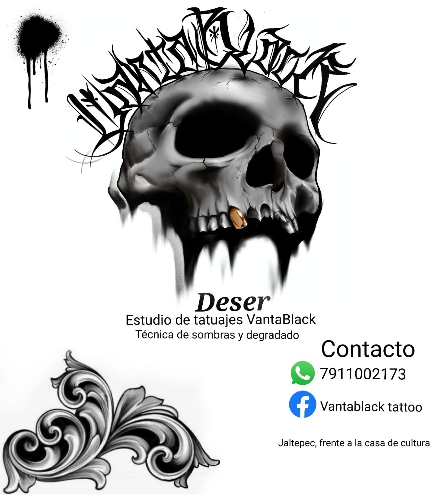 VantaBlack Tattoo portada